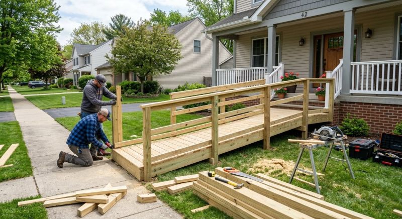 Accessible Ramp Installation in Kansas City, KS