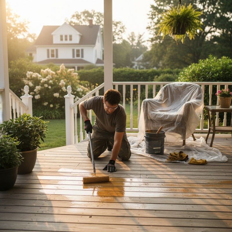 Local Porch Maintenance pros at work