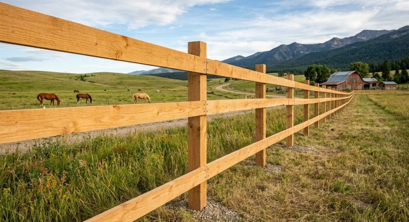 Ranch Fence Replacement in Pearland, TX